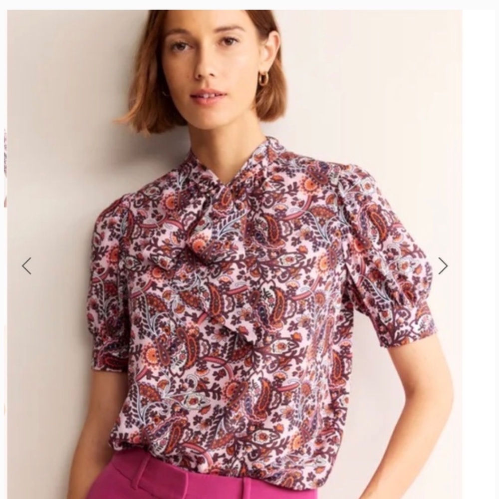 New with tags: Boden Women’s Orchid Pink Blouse